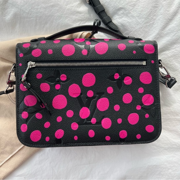Louis VuittonxYayoi Kusama 2023 Monogram Embossed Dots Empreinte Pochette Métis - Picture 4 of 16